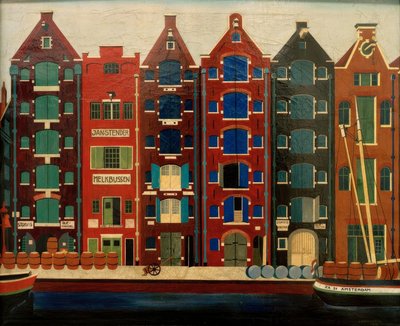 Amsterdam, Brouwersgracht by Carl Grossberg